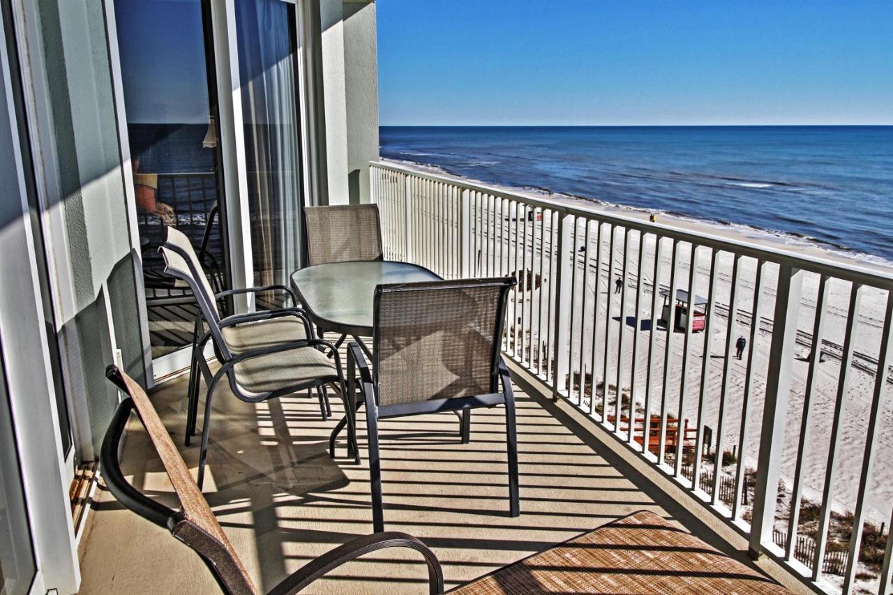 Oceanfront Pcb Condo With Balcony - Central Location! Panama City Beach Exterior photo